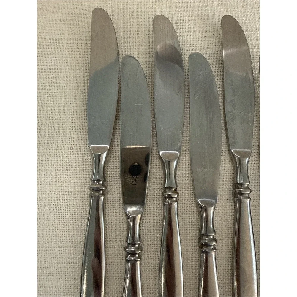 6 - Reed & Barton PERTH Modern Solid Knives Stainless Flatware 8.5